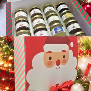 Cofanetto Babbo Natale con 16 creme da 30gr