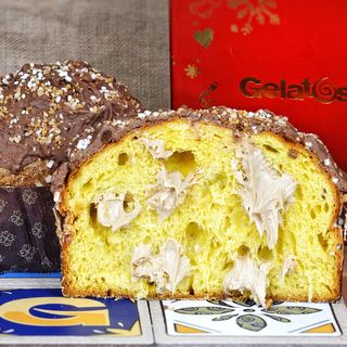PANETTONE GOLOSONE ripieno crema Bueno