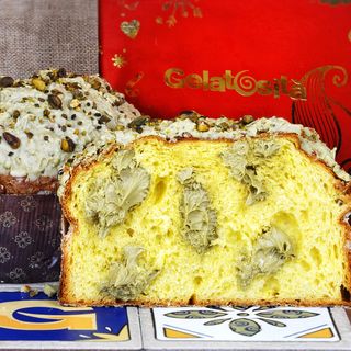 PANETTONE GOLOSONE ripieno crema PISTACCHIO