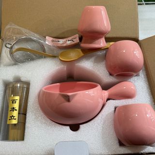kit matcha utensile rossa (9 componenti)