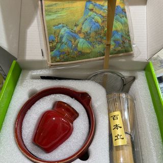 kit Matcha utensile rosso (6 componenti)