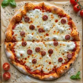 Pizza ragusana normale