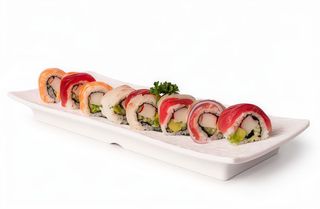 A46. Uramaki rainbow - 8 pezzi