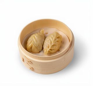 104. Ravioli di verdure al vapore 4 pezzi