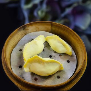 ravioli con pollo al curry