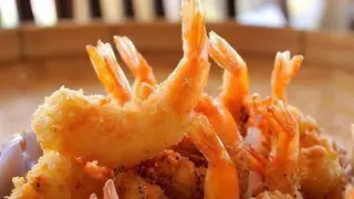 Gamberi fritti