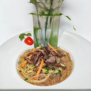 37. Spaghetti di soia con suino