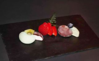 Selezione di Mochi (te verde e vanilhlia)