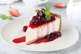 cheesecake con frutti di bosco