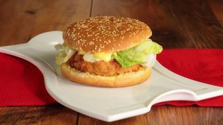 Hamburger Straccetti di pollo alla piastra