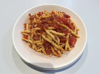 Strozzapreti all'amatriciana