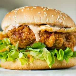 Menu Crispy Chicken Burger