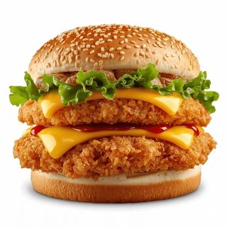 Menu Doppia Crispy Chicken Burger