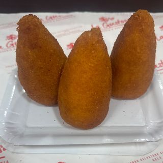 Arancino speck e pistacchio 