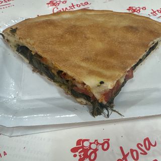 Tramezzino spinaci e wurstel