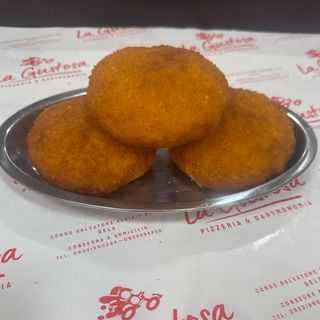 Arancino ai funghi