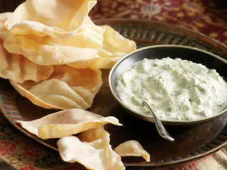 Pappadums - masala  pappadums