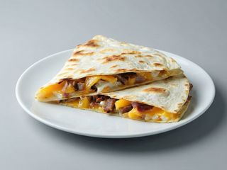 Piadina con arrostino e graten