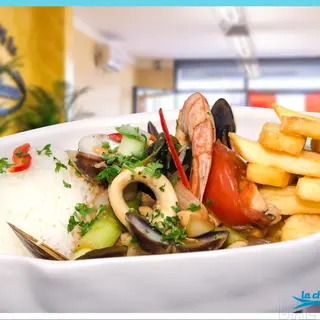 SALTADO DE MARISCOS