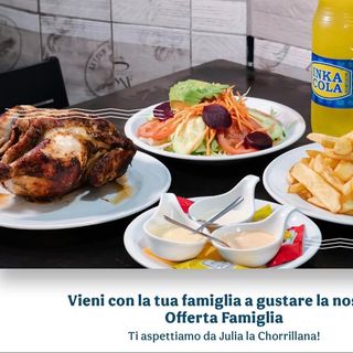 1 pollo a la brasa +chaufa+bibita