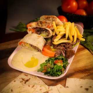 Shawarma di vitello - piatto