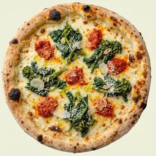 Pizza friarielli provola e 'nduja