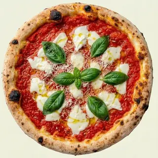 Pizza Margherita con bufala senza glutine