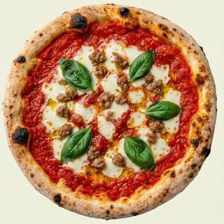 Pizza alla salsiccia