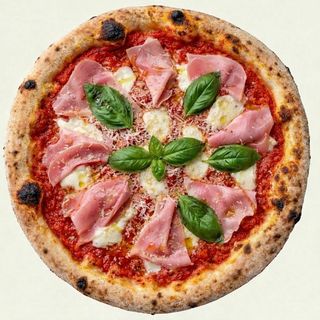 Pizza al prosciutto cotto