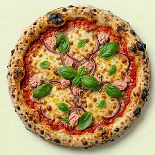 Pizza tonno e cipolla