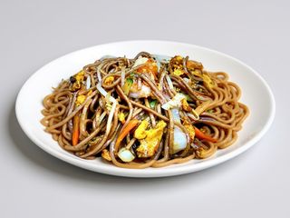 48 Yakisoba Spaghetti Di Grano Saraceno Saltati