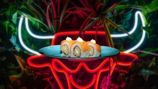 34.Uramaki ebiten sake - 4 pezzi