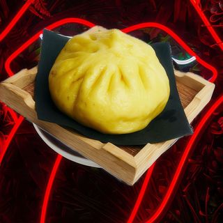 85B- BAOZI ZUCCA CON MAIALE BBQ
