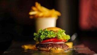 Menù tiny hamburger combo