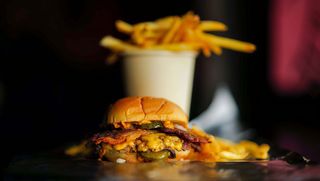 Menù tiny cheeseburger combo