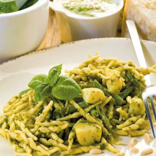 Trofie al pesto con fagiolini e patate 