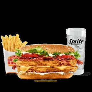 Menu Double Chicken Royale Bacon Cheese