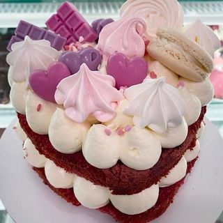 Cuore Red Velvet per circa 8 persone