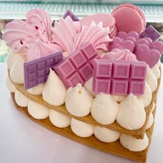 Cream tart cake per 10 persone