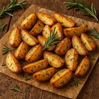 Patate al forno con rosmarino