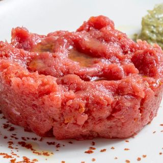 La battuta di fassona al coltello