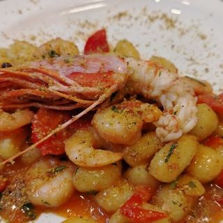 Gnocchi di patate con Gambero di Mazara del Vallo