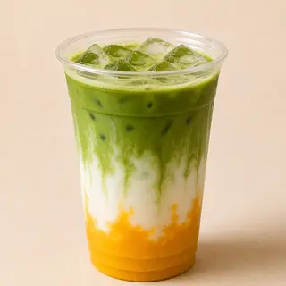 Mango Matcha Latte