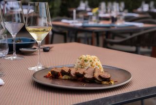 7016 Teppanyaki di anatra con verdure