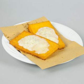 Polenta fritta con gorgonzola