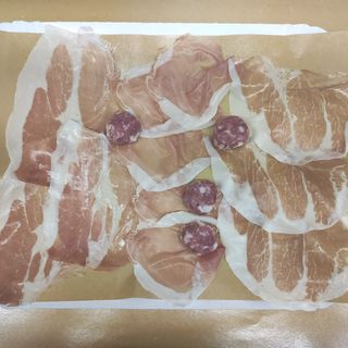 Selezione di culatelli della bassa