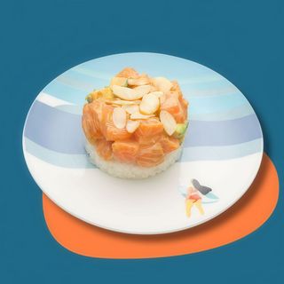 Tartare crunchy salmon