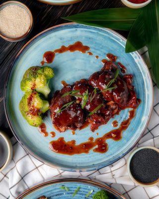 Maiale in salsa piccante