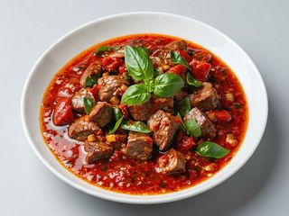 Vitello in salsa piccante