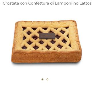 crostata lampone senza lattosio
